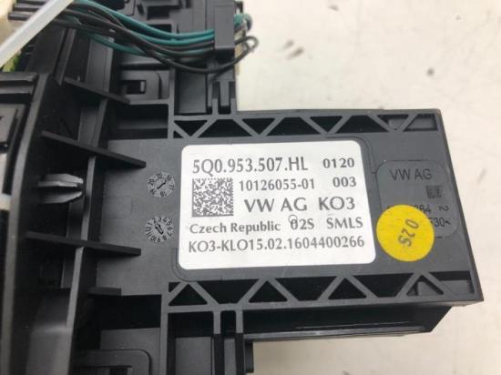 Lenkstockschalter VW Golf VII 5G 5Q0953549E Bild Lenkstockschalter VW Golf VII 5G 5Q0953549E