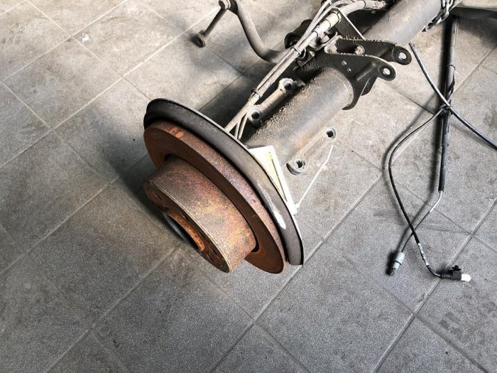 Hinterachse komplett Mercedes-Benz Sprinter 3,5t Kasten 907, 910 0003500400