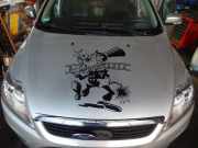 Motorhaube Frontklappe (beklebt) Facelift FORD FOCUS II TURNIER (DA3) 1.6 TDCI 74 KW