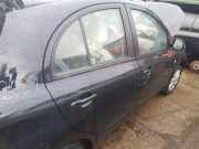 Tür rechts hinten schwarz B20 NISSAN MICRA IV (K13) 1.2 59 KW H210M1HAMB