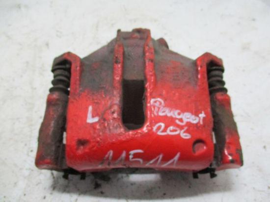 Bremssattel links vorn Rot PEUGEOT 206 CC (2D) 1.6 16V 80 KW 4400R6 Bild Bremssattel links vorn Rot PEUGEOT 206 CC (2D) 1.6 16V 80 KW 4400R6
