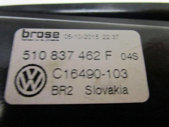 Fensterheber Elektrisch rechts vorn Ohne Motor VW GOLF SPORTSVAN (AM1) 2.0 TDI 110 KW 510837462F Bild Fensterheber Elektrisch rechts vorn Ohne Motor VW GOLF SPORTSVAN (AM1) 2.0 TDI 110 KW 510837462F