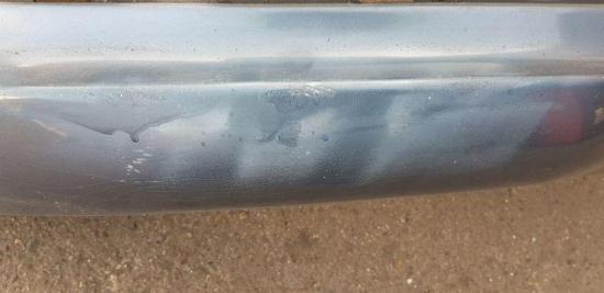 Stoßstange hinten Beschädigungen s.Foto PEUGEOT 207 (WA_, WC_) 1.4 54 KW 9649690177 Bild Stoßstange hinten Beschädigungen s.Foto PEUGEOT 207 (WA_, WC_) 1.4 54 KW 9649690177