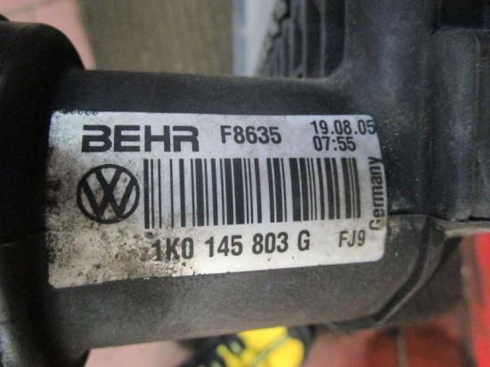 Ladeluftkühler AUDI A3 (8P1) 2.0 TDI 103 KW 1K0145803G Bild Ladeluftkühler AUDI A3 (8P1) 2.0 TDI 103 KW 1K0145803G