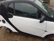 Tür rechts schwarz EB1 weiß EAZ ohne Spiegel SMART FORTWO COUPE (451) 1.0 52 KW A4517220209