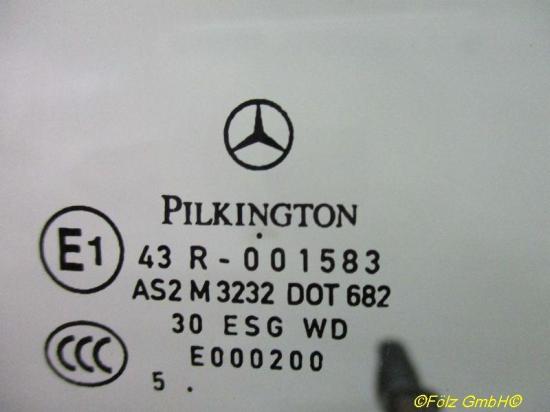 Türscheibe links hinten MERCEDES-BENZ A-KLASSE (W169) A 180 CDI 80 KW 51173 Bild Türscheibe links hinten MERCEDES-BENZ A-KLASSE (W169) A 180 CDI 80 KW 51173