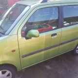 Tür links vorn Kiwigrün 43U OPEL AGILA (A H00) 1.2 16V 55 KW 9201069