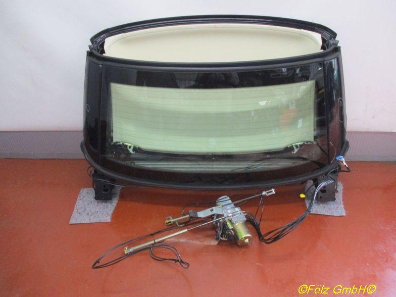 Dach Cabrio Schwarz, mit Pumpe, leicht beschädigt, siehe Bilder MERCEDES-BENZ SLK (R170) 200 KOMPRESSOR 120 KW A1708000030