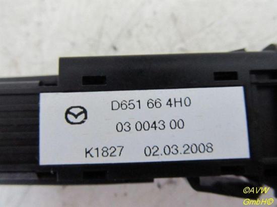 Schalter Warnblinker MAZDA 2 (DE) 1.3 63 KW D651664H0 Bild Schalter Warnblinker MAZDA 2 (DE) 1.3 63 KW D651664H0
