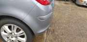 Stoßstange hinten Silbergrau Z163 OPEL CORSA D 1.2 59 KW 13179893