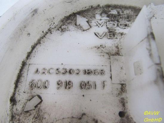 Kraftstoffpumpe Benzin VW POLO (9N_) 1.2 40 KW 6Q0919051F Bild Kraftstoffpumpe Benzin VW POLO (9N_) 1.2 40 KW 6Q0919051F