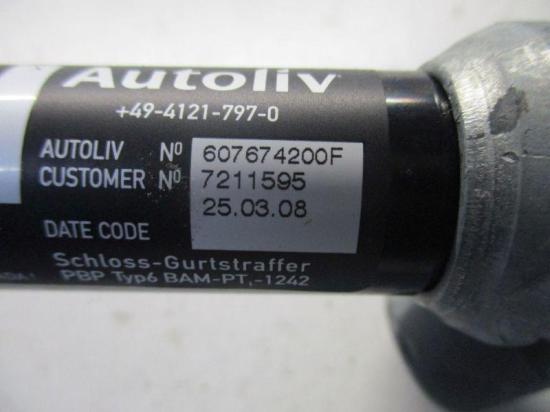 Gurtschloss links hinten BMW 3 TOURING (E91) 320D 130 KW 7211595 Bild Gurtschloss links hinten BMW 3 TOURING (E91) 320D 130 KW 7211595