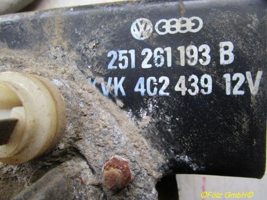 Innenraumgebläse VW TRANSPORTER II KASTEN 1.6 37 KW 251261193B KVK4C2439 Bild Innenraumgebläse VW TRANSPORTER II KASTEN 1.6 37 KW 251261193B KVK4C2439