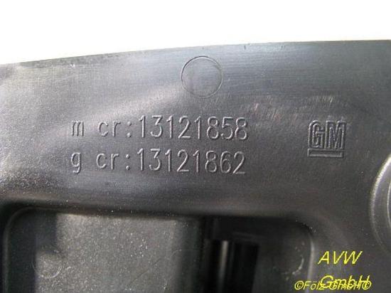 Türöffner innen links vorn OPEL MERIVA 1.6 16V 74 KW 13121858 13121862 Bild Türöffner innen links vorn OPEL MERIVA 1.6 16V 74 KW 13121858 13121862