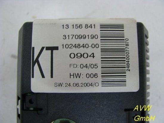 Bordcomputer Display 13156841 KT OPEL MERIVA 1.6 16V 74 KW 13156841 KT Bild Bordcomputer Display 13156841 KT OPEL MERIVA 1.6 16V 74 KW 13156841 KT