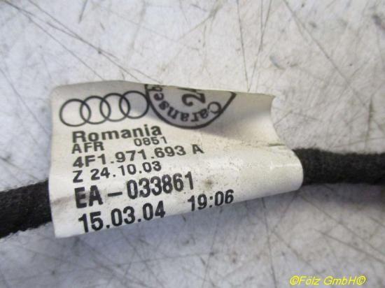 Kabelbaum Tür Hinten Links AUDI A6 (4F2, C6) 3.0 TDI QUATTRO 165 KW 4F1971693A Bild Kabelbaum Tür Hinten Links AUDI A6 (4F2, C6) 3.0 TDI QUATTRO 165 KW 4F1971693A