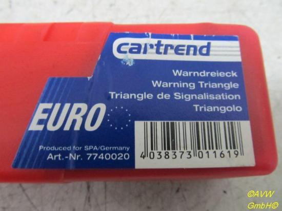 Warndreieck HYUNDAI COUPE (GK) 2 100 KW 7740020 Bild Warndreieck HYUNDAI COUPE (GK) 2 100 KW 7740020