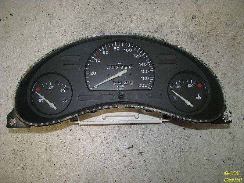 Instrumentenkombination Tacho K=16676, 218896 km OPEL CORSA B (73_, 78_, 79_) 1.0I 12V 40 KW 90534390 Bild Instrumentenkombination Tacho K=16676, 218896 km OPEL CORSA B (73_, 78_, 79_) 1.0I 12V 40 KW 90534390