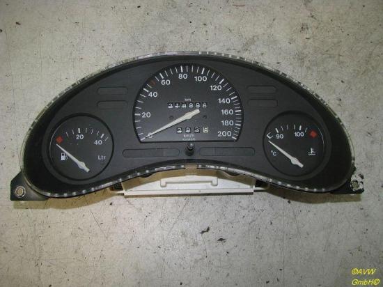 Instrumentenkombination Tacho K=16676, 218896 km OPEL CORSA B (73_, 78_, 79_) 1.0I 12V 40 KW 90534390 Bild Instrumentenkombination Tacho K=16676, 218896 km OPEL CORSA B (73_, 78_, 79_) 1.0I 12V 40 KW 90534390