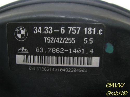Bremskraftverstärker 3433-6757181 C 03.7862-1401.4 MINI MINI (R50, R53) COOPER 85 KW Bild Bremskraftverstärker 3433-6757181 C 03.7862-1401.4 MINI MINI (R50, R53) COOPER 85 KW