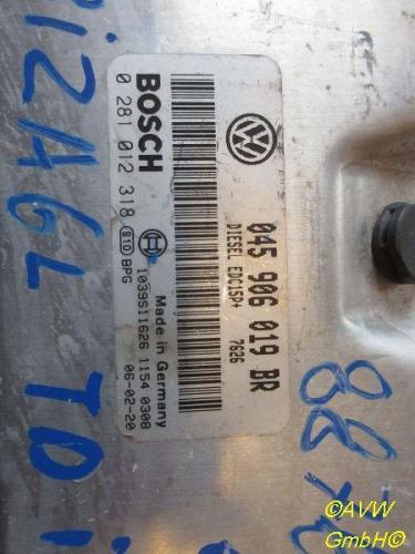 Steuergerät Motor SEAT IBIZA IV (6L1) 1.4 TDI 51 KW 045906019BR 0281012318 Bild Steuergerät Motor SEAT IBIZA IV (6L1) 1.4 TDI 51 KW 045906019BR 0281012318