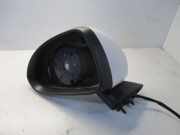 Außenspiegel elektrisch lackiert links Weiss GFO Z474 ohne Spiegelglas Kratzer siehe Bild OPEL CORSA D 1.4 66 KW 13369333 13288979