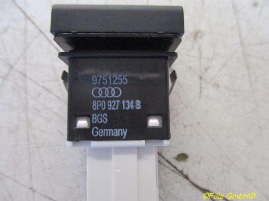 Schalter ESP OFF AUDI A3 (8P1) 2.0 TDI 103 KW 8P0927134B Bild Schalter ESP OFF AUDI A3 (8P1) 2.0 TDI 103 KW 8P0927134B