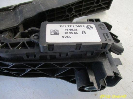 Pedalwertgeber Gaspedal AUDI A3 (8P1) 2.0 TDI 103 KW 1K1721503P Bild Pedalwertgeber Gaspedal AUDI A3 (8P1) 2.0 TDI 103 KW 1K1721503P