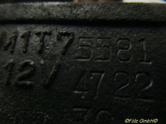 Anlasser MAZDA MX-3 (EC) 1.8I V6 95 KW M1T75581 Bild Anlasser MAZDA MX-3 (EC) 1.8I V6 95 KW M1T75581