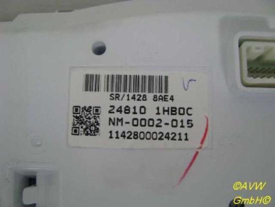 Instrumentenkombination Tacho 248101HBOC NISSAN MICRA IV (K13) 1.2 59 KW 248101HBOC Bild Instrumentenkombination Tacho 248101HBOC NISSAN MICRA IV (K13) 1.2 59 KW 248101HBOC