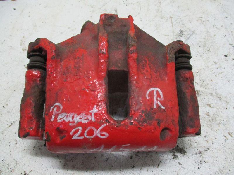 Bremssattel rechts vorn Rot PEUGEOT 206 CC (2D) 1.6 16V 80 KW 4400R7 Bild Bremssattel rechts vorn Rot PEUGEOT 206 CC (2D) 1.6 16V 80 KW 4400R7
