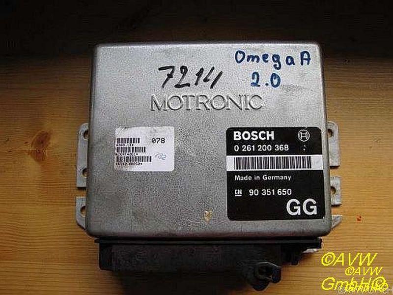 Steuergerät Motor OPEL OMEGA A (16_, 17_, 19_) 2.0 I 85 KW 0261200368 GG Bild Steuergerät Motor OPEL OMEGA A (16_, 17_, 19_) 2.0 I 85 KW 0261200368 GG
