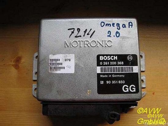Steuergerät Motor OPEL OMEGA A (16_, 17_, 19_) 2.0 I 85 KW 0261200368 GG Bild Steuergerät Motor OPEL OMEGA A (16_, 17_, 19_) 2.0 I 85 KW 0261200368 GG