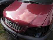 Motorhaube Rot Z549,Kratzer siehe Foto,Klarlack löst sich OPEL ZAFIRA A (F75_) 1.8 16V 85 KW 93170620