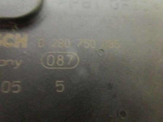 Drosselklappe PEUGEOT 206 CC (2D) 1.6 16V 80 KW 0280750085 Bild Drosselklappe PEUGEOT 206 CC (2D) 1.6 16V 80 KW 0280750085