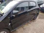 Tür links vorn Schwarz X08A MITSUBISHI MIRAGE/SPACE STAR SCHRÄGHECK (A0_A, A05A 52 KW 5700B683
