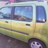 Tür links hinten Kiwigrün 43U OPEL AGILA (A H00) 1.2 16V 55 KW 9201071