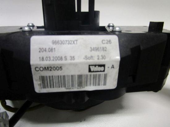 Lenkstockschalter PEUGEOT 207 (WA_, WC_) 1.4 54 KW 96630732XT 3496182 Bild Lenkstockschalter PEUGEOT 207 (WA_, WC_) 1.4 54 KW 96630732XT 3496182
