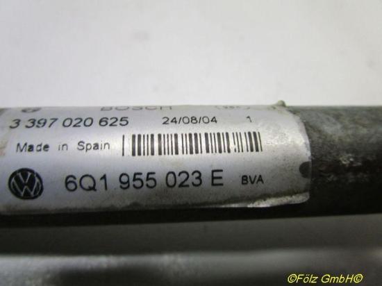 Wischergestänge vorne VW POLO (9N_) 1.2 40 KW 6Q1955023E 3397020625 Bild Wischergestänge vorne VW POLO (9N_) 1.2 40 KW 6Q1955023E 3397020625
