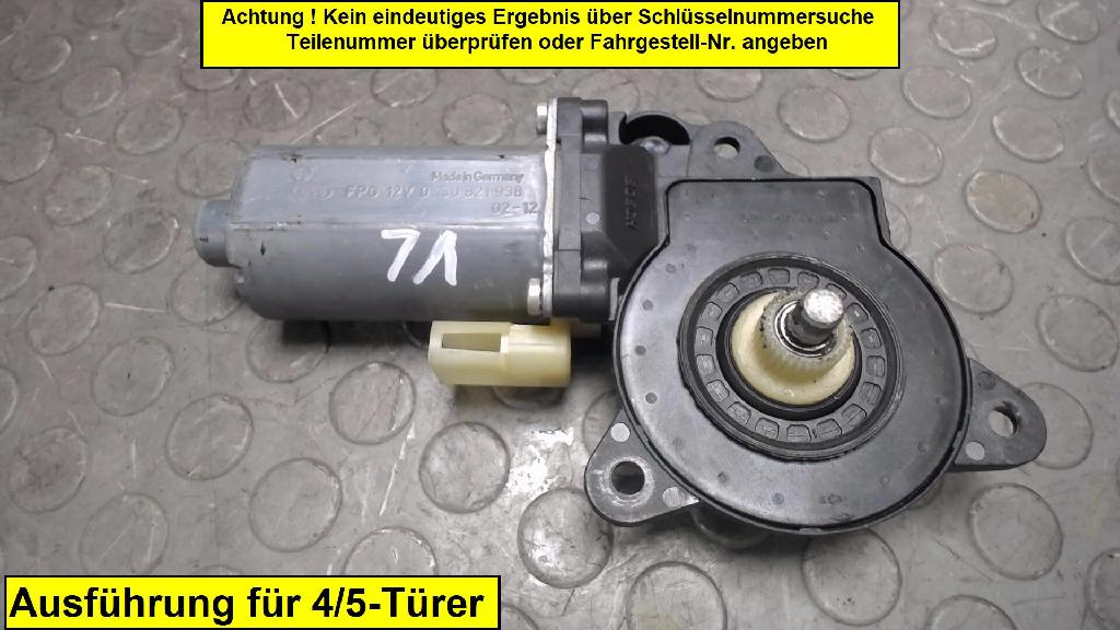 Fensterhebermotor Vorne Links Ford Fiesta JH1/JD3 0130821938