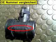 Luftmassenmesser Bosch Opel Agila A 0280218031