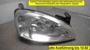 Scheinwerfer MIT Blinker Rechts Opel Corsa C 1307022300