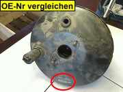 Bremskraftverst�rker Volvo V 70 L, G 9492764