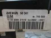 Heizungsbetätigung Opel Astra G 19042000