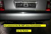 Stossstange / Stossfänger Hinten Mercedes-benz C-klasse 202