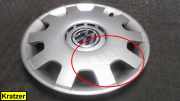 Einzelradkappe / Felgenabdeckung 14 Zoll VW Golf 1 J 1J0601147L