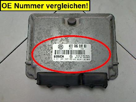 Einspritzsteuergerät Skoda Octavia 1U 0281001849