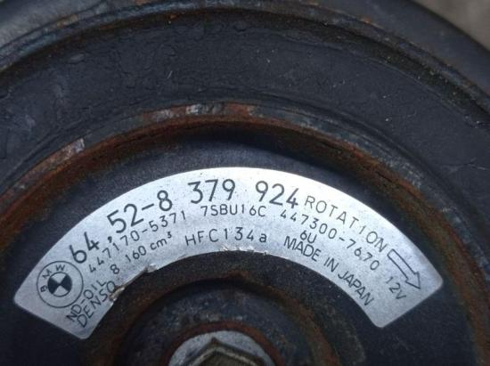 Klimakompressor BMW 5 TOURING (E39) 520I 110 KW 8379924 Bild Klimakompressor BMW 5 TOURING (E39) 520I 110 KW 8379924