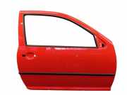 Tür Türe vorne rechts 3-Türer Flashrot LP3G VW GOLF IV (1J1) 1.4 16V 55 KW