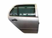 Tür Türe rechts hinten komplett Diamantsilber LF7T SKODA FABIA I (6Y2) 1.4 16V 55 KW